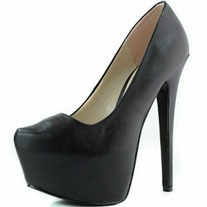 🖤Black Platform Stiletto